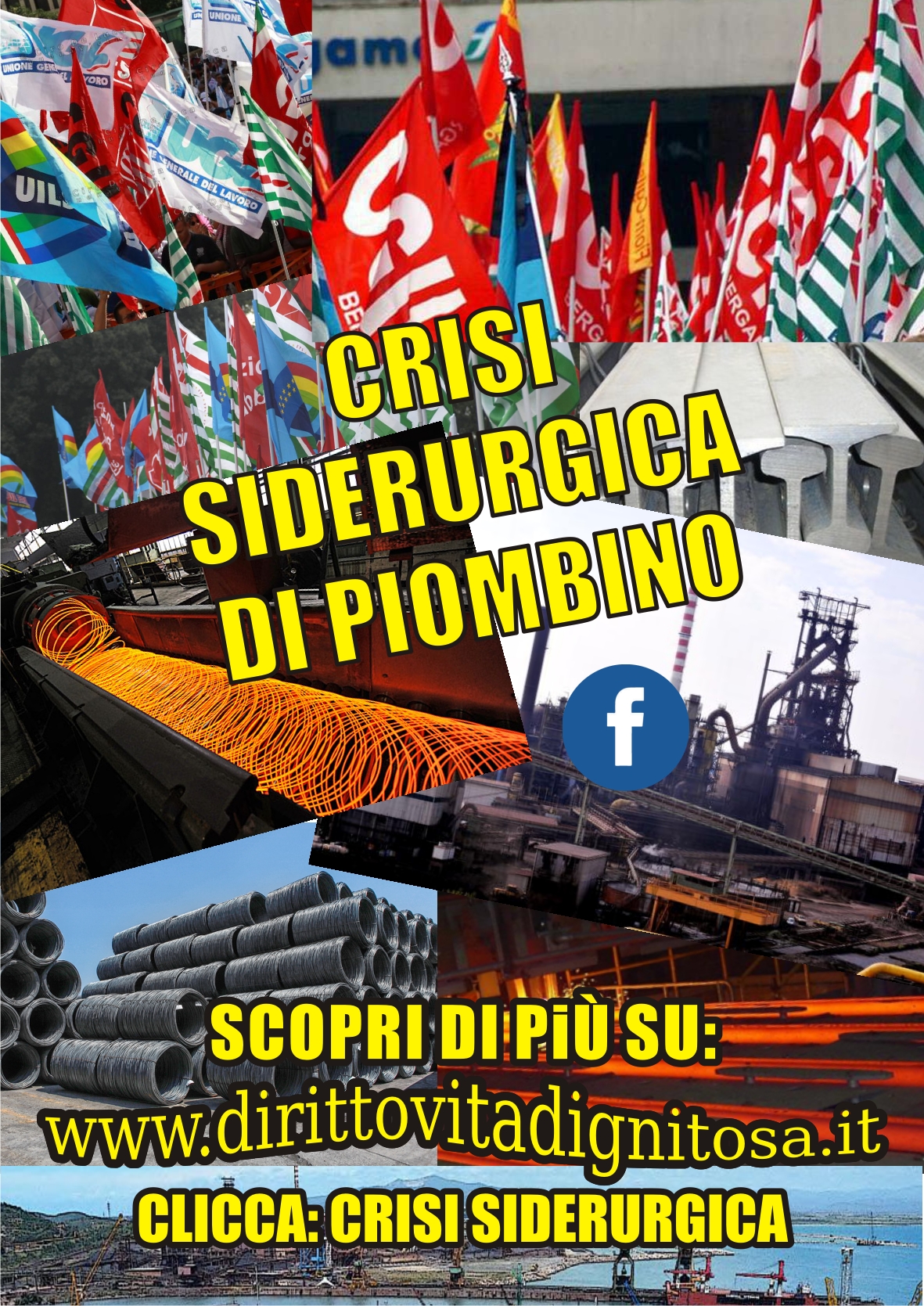 Volantino Crisis Suderurgica Piombino